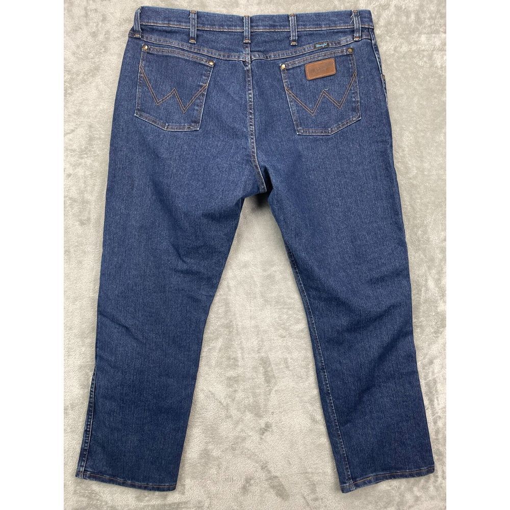 Wrangler Men's Jeans 47 Cowboy Cut 40x30 Regular‎ Fit Straight Blue Denim - Picture 9 of 10